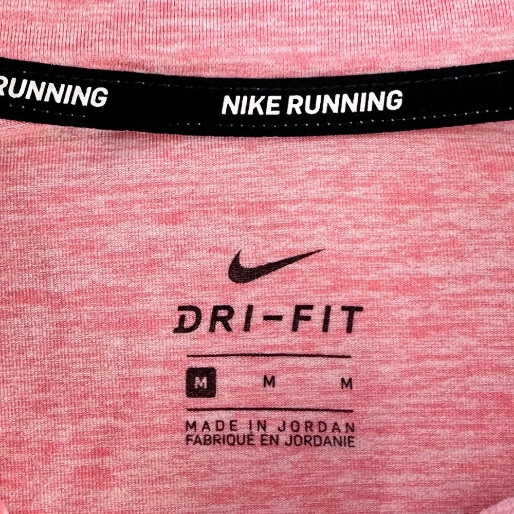Bundle Nike Dri-FIT Element Half-Zip Running Top Womens Medium Pink Long Sleeve - Picture 7 of 12